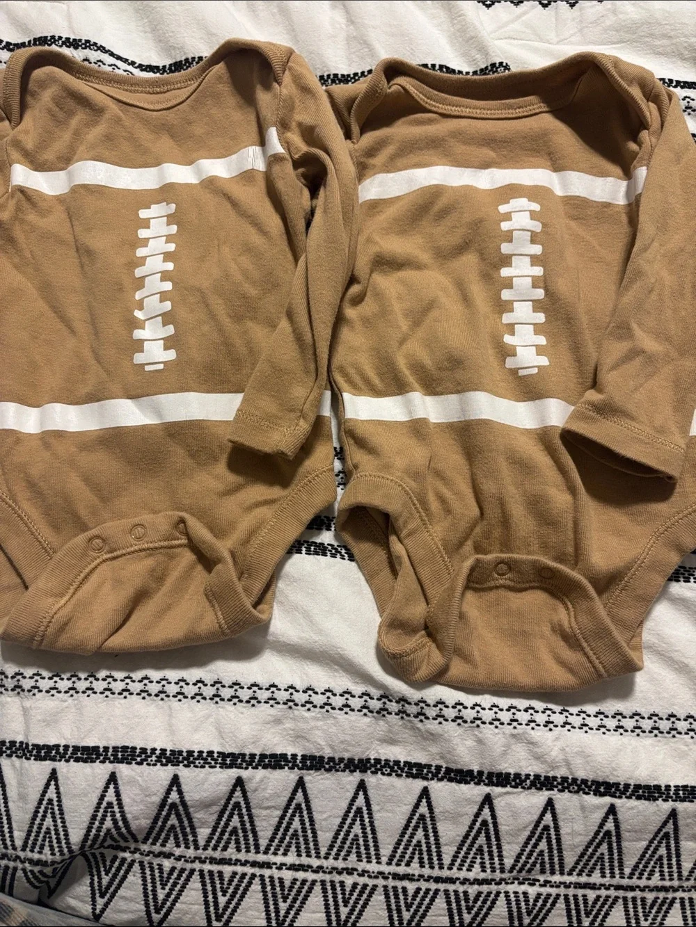 Twin matching onesies